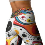 Cloudburst Creativity Yoga Leggings - Vivid Vinyasa - Image 4