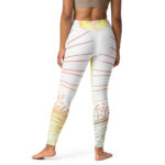 Sunrise Glory Doodle Yoga Leggings - Image 2