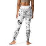 Whispers of Nature Yoga Leggings - Serene Stretch - Image 2