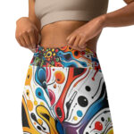 Cloudburst Creativity Yoga Leggings - Vivid Vinyasa - Image 3