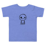 Sighing Scribble Character Comfort Tee for Kids - Image 3
