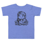 Whimsical Gaze Doodle T-Shirt - Image 2