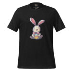 Cuddly Easter Bunny with Festive Egg Doodle Tee - Image 2