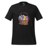 Vibrant Easter Basket Doodle - Eggs-travaganza Tee - Image 2