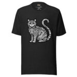 Feline Mystique T-Shirt - The Enigmatic Cat - Image 2