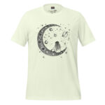 Cosmic Dreamer on Crescent Moon – Stargazer's Delight Tee - Image 6