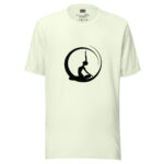 Yogic Serenity Pose Encircled in Calmness Doodle T-Shirt - Image 6
