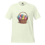 Vibrant Easter Basket Doodle - Eggs-travaganza Tee - Image 7