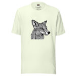 Enchanted Forest Fox Intricate Design Tee - Image 6