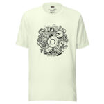 Whirlpool of Whimsy T-Shirt: Spiraling Doodle Delight - Image 6