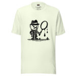 Detective Tales T-Shirt - Mystery Sleuth Doodle - Image 6