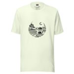 Lunar Landscape Doodle T-Shirt - Nocturnal Calm - Image 6