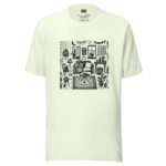 Cozy Interiors Collection T-Shirt - Sketches of Solitude - Image 7