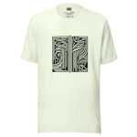 Whirlwind Rhythms T-Shirt - Swirling Abstract Lines - Image 7