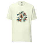 Abstract Metropolis T-Shirt - Cityscape Circles - Image 6