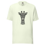 Giraffe's Gaze T-Shirt - Sky-High Grace - Image 6