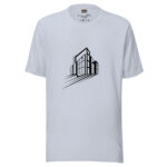 Structural Contour Doodle – Sleek Urban Tee - Image 4