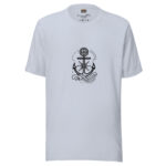 Navigational Anchor Wheel Doodle Artwear - Image 3