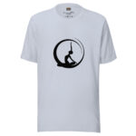 Yogic Serenity Pose Encircled in Calmness Doodle T-Shirt - Image 4