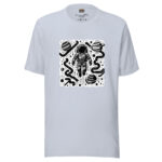 Space Explorer T-Shirt - Astronaut's Dream Doodle - Image 3