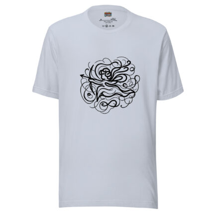 Zen Doodles T-Shirt - Abstract Contemplation