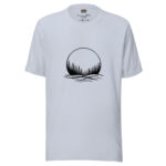 Forest Moon Doodle T-Shirt - Nocturnal Whisper - Image 4