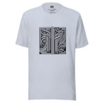 Whirlwind Rhythms T-Shirt - Swirling Abstract Lines - Image 4