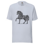 Equine Elegance T-Shirt - Noble Steed - Image 3