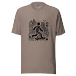 Urban Glide T-Shirt - Skateboarding Doodle - Image 2