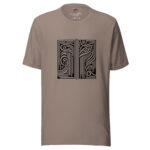 Whirlwind Rhythms T-Shirt - Swirling Abstract Lines - Image 2
