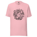 Whirlpool of Whimsy T-Shirt: Spiraling Doodle Delight - Image 3