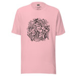 Abstract Doodle T-Shirt - Whimsical Imagination Explosion - Image 3