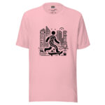 Urban Glide T-Shirt - Skateboarding Doodle - Image 3