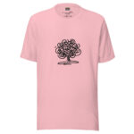 Bouquet of Harmony T-Shirt - Floral Unity Doodle - Image 2