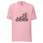 Flowing Forms Doodle T-Shirt - Dynamic Movement - Image 3