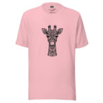 Giraffe's Gaze T-Shirt - Sky-High Grace - Image 2