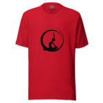 Yogic Serenity Pose Encircled in Calmness Doodle T-Shirt - Image 3