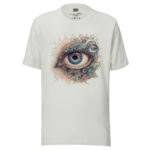 Abstract Eye Swirl Doodle – Artistic Insight Tee - Image 5