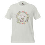 Lamb of Serenity Floral Wreath Tee - Image 5