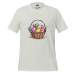 Vibrant Easter Basket Doodle - Eggs-travaganza Tee - Image 6