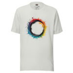 Vibrant Swirl T-Shirt with Colour Splash - Image 5