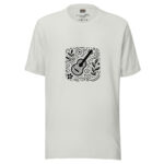 Melodic Doodles T-Shirt - Acoustic Serenade Sketch - Image 5