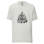 Doodled Christmas Tree T-Shirt - Spirited Sketch - Image 5