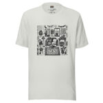 Cozy Interiors Collection T-Shirt - Sketches of Solitude - Image 6