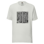 Whirlwind Rhythms T-Shirt - Swirling Abstract Lines - Image 6