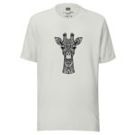 Giraffe's Gaze T-Shirt - Sky-High Grace - Image 5