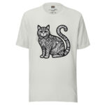 Feline Mystique T-Shirt - The Enigmatic Cat - Image 5