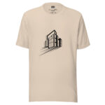 Structural Contour Doodle – Sleek Urban Tee - Image 5