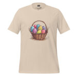 Vibrant Easter Basket Doodle - Eggs-travaganza Tee - Image 4