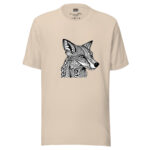 Enchanted Forest Fox Intricate Design Tee - Image 4